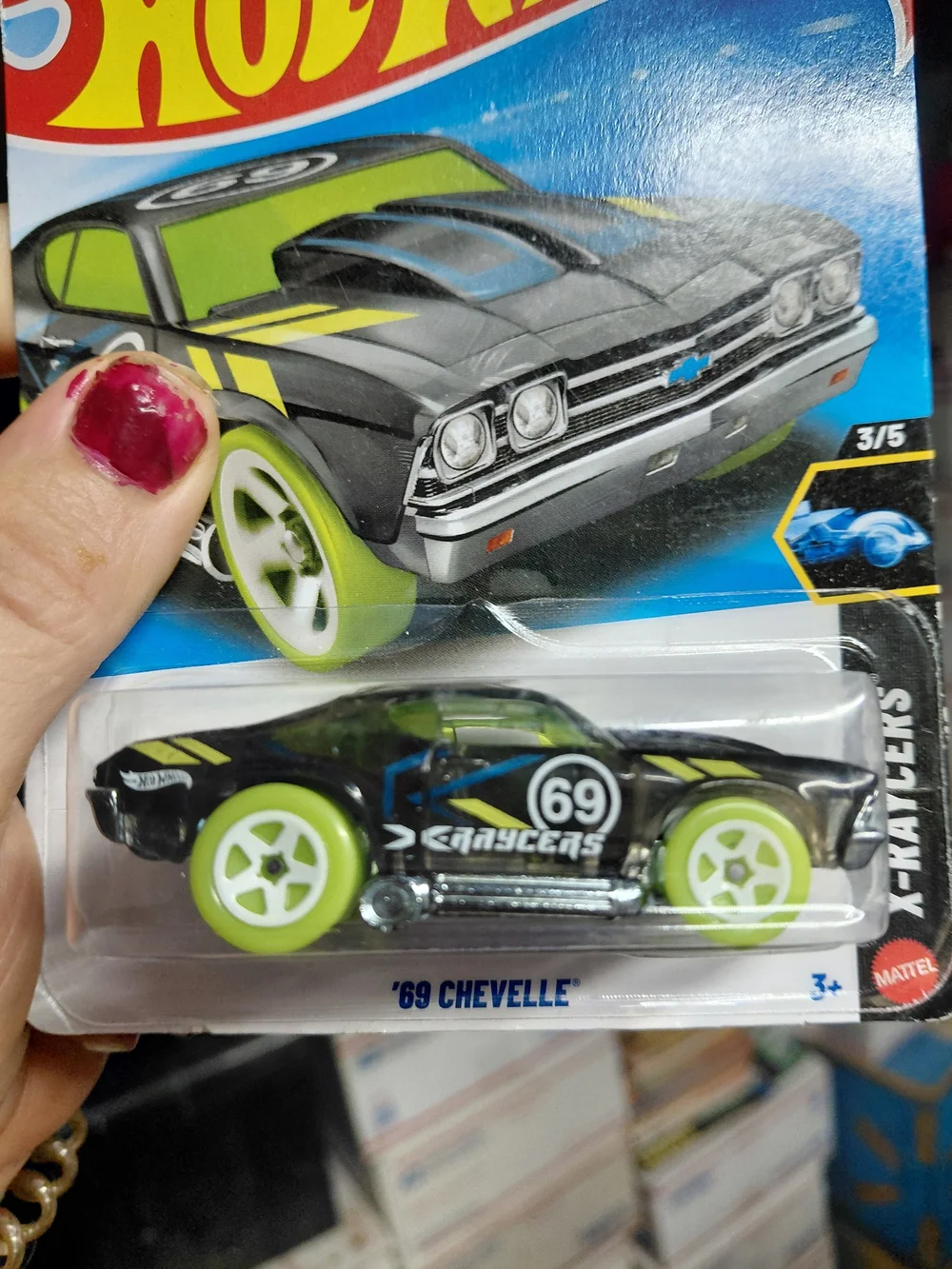 2026 Hot Wheels HW X-Raycers '69 Chevelle (53/250),